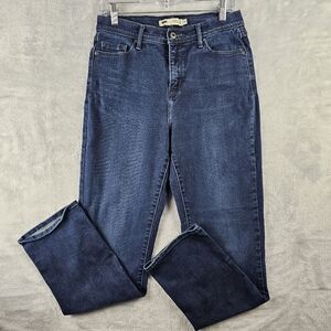 Levi's 512 Perfectly Slimming Denim Jeans Women's Size 12 Blue